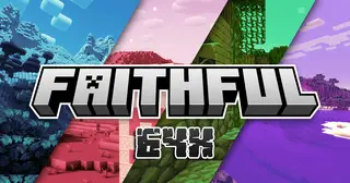 Faithful 64x Texture Pack (26.x, 1.21) – MCPE/Bedrock Edition