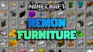Remon Furniture Addon (1.20, 1.19) – MCPE/Bedrock Mod