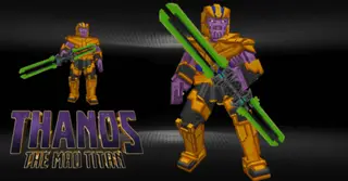 Thanos Ender Titan Boss Addon (1.20) – MCPE/Bedrock Mod