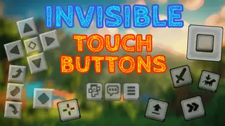 Invisible Touch Buttons Pack (26.x, 1.21) – MCPE/Bedrock