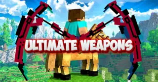 Ultimate Weapons Addon (1.20, 1.19) – MCPE/Bedrock Mod