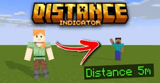 Distance Indicator Addon (1.20) – MCPE/Bedrock Script