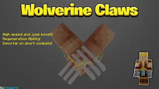 Wolverine Claws Addon (1.19) – MCPE/Bedrock Mod