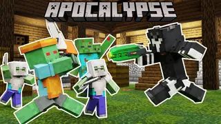 Zombie Apocalypse Addon (1.20, 1.19) – MCPE/Bedrock Mod