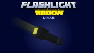 Flashlight Addon (1.19) – MCPE/Bedrock Mod