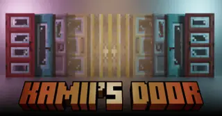 Kamii's Door Addon (1.20, 1.19) – MCPE/Bedrock Mod