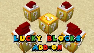 Lucky Blocks Addon (1.20) – MCPE/Bedrock Mod