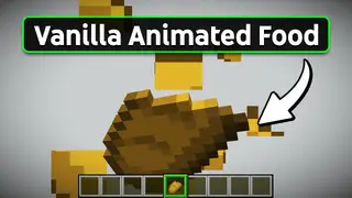 Eating Animation Pack (26.x, 1.21) – MCPE/Bedrock