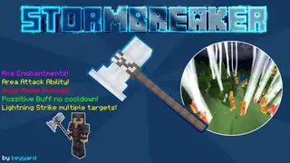 Stormbreaker Addon (1.19) – MCPE/Bedrock Mod