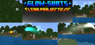 Glow-Shot Projectile Trails Texture Pack (26.x, 1.21) – MCPE/Bedrock