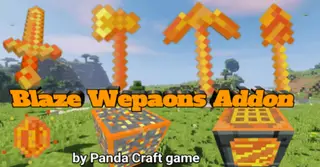 Blaze Weapons Addon (1.19) – MCPE/Bedrock Mod