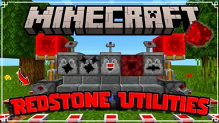 Redstone Utilities Addon (1.19) – MCPE/Bedrock Mod