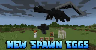New Spawn Eggs Addon (1.19) – MCPE/Bedrock Mod