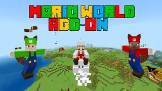 Mario World Addon (1.19) – MCPE/Bedrock Mod