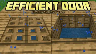Kamii's Efficient Door Addon (1.20, 1.19) – MCPE/Bedrock Script
