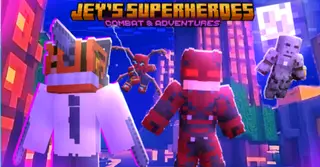 Jey's Superheroes Addon (1.20) – MCPE/Bedrock Mod