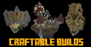 Craftable Builds Addon (1.20) – MCPE/Bedrock Mod