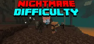 Nightmare Difficulty Addon (1.20) – MCPE/Bedrock Mod