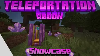 Teleportation Addon (1.20) – MCPE/Bedrock Mod