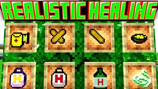 Realistic Healing Addon (1.20, 1.19) – MCPE/Bedrock Mod