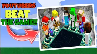 YouTubers Beat The Game For You Addon (1.20, 1.19) – MCPE/Bedrock Mod