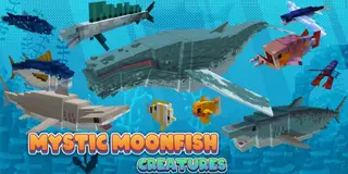 Mystic Moonfish Creatures Addon (1.20) – MCPE/Bedrock Mod