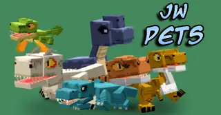 Jurassic World Pets Addon (1.20, 1.19) – MCPE/Bedrock Mod