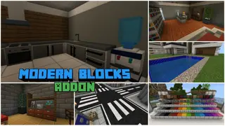 Modern Blocks Addon (1.20, 1.19) – MCPE/Bedrock Mod
