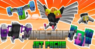 NOVA Flight Jetpacks Addon (1.20, 1.19) – MCPE/Bedrock Mod