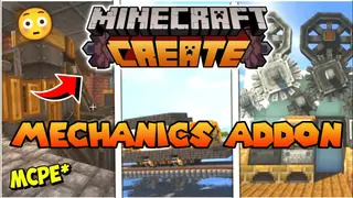 ExCreate: Mechanics Addon (1.20, 1.19) – MCPE/Bedrock Mod