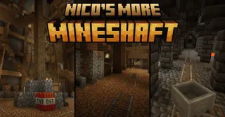 Nico's More Mineshaft Addon (1.20, 1.19) – MCPE/Bedrock Mod