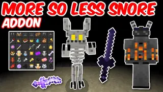 More So Less Snore Addon (1.19) – MCPE/Bedrock Mod