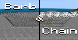 Barb and Chain Addon (1.19) – MCPE/Bedrock Mod