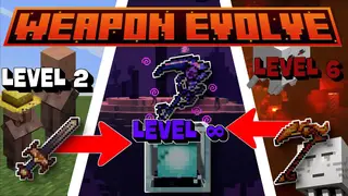 Weapon Evolution Addon (1.20) – MCPE/Bedrock Mod
