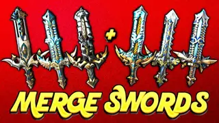 Merge Swords Addon (1.20, 1.19) – MCPE/Bedrock Mod