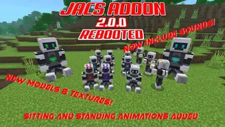 JACS The Robot Addon (1.20, 1.19) – MCPE/Bedrock Mod