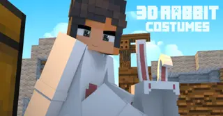 3D Rabbit Costumes Addon (1.20, 1.19) – MCPE/Bedrock Mod