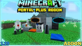 Portal Plus Addon (1.20) – MCPE/Bedrock Mod