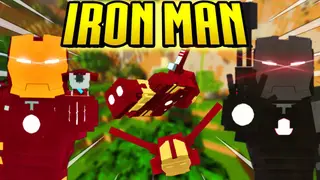 Iron Man Addon (1.20, 1.19) – MCPE/Bedrock Superhero Mod
