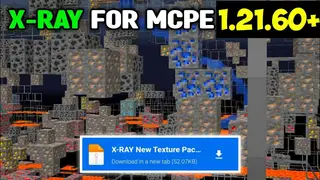 Better X-Ray Texture Pack (26.x, 1.21) – MCPE/Bedrock