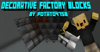 Decorative Factory Blocks Addon (1.19) – MCPE/Bedrock Mod