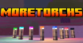 More Torchs Addon (1.20) – MCPE/Bedrock Mod