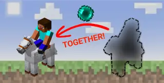 Teleporting Ride with Pearls Addon (1.20, 1.19) – MCPE/Bedrock Mod