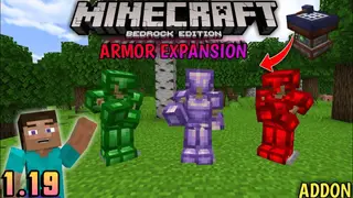 Armor Expansion Addon (1.19) – MCPE/Bedrock Mod