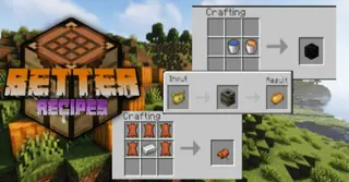 Better Recipes Addon (1.20, 1.19) – MCPE/Bedrock Mod