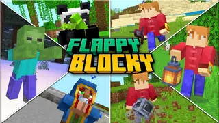 Flappy Blocky Resource Pack (26.x, 1.21) – MCPE/Bedrock Animation Pack