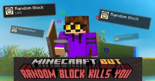 Random Block Kills You Addon (1.20, 1.19) – MCPE/Bedrock Scripts