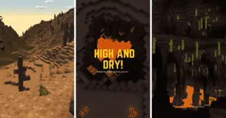 High and Dry Addon (1.20, 1.19) – MCPE/Bedrock Mod