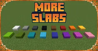 More Slabs Addon (1.20) – MCPE/Bedrock Mod