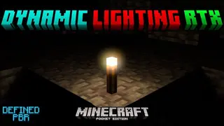 Dynamic Lighting RTX Addon (1.19) – MCPE/Bedrock Mod